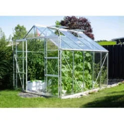 Gewächshaus Vitavia Uranus 8300 Sicherheitsglas 3 Mm Inkl. Fundament Aluminium