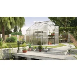 Gewächshaus Vitavia Uranus 6700 Hohlkammerplatten 4 Mm Inkl. Fundament Aluminium