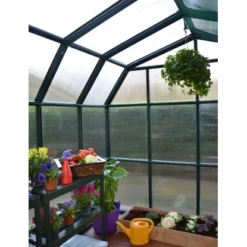 Rion Kunststoff-Gewächshaus Grand Gardener 46 267 Cm X 389 Cm Mit Fundamentrahme -Vitavia Verkäufe 741 ri086001 grandgard46 8