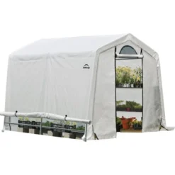 ShelterLogic Foliengewächshaus 5,76 M² 240 Cm X 240 Cm