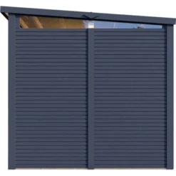 Bertilo Gartenhaus Woodline Pent 234 Cm X 226 Cm Anthrazit FSC® -Vitavia Verkäufe 742686003604 11021300 S 04