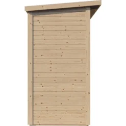 Bertilo Gartenhaus Pentus 1 Natur 115 Cm X 234 Cm FSC® -Vitavia Verkäufe 742686004083 11021300 S 05