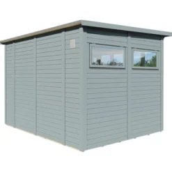 Bertilo Gartenhaus Pentus 3 Office 234 Cm X 337 Cm Grau FSC® -Vitavia Verkäufe 742686004977 11021300 S 07