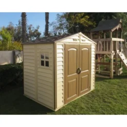 Duramax Kunststoff-Gerätehaus StoreAll Beige 3,9 M² -Vitavia Verkäufe 746458 4171 3