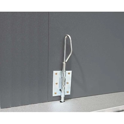 Wolff Finnhaus Metall-Gerätehaus Eleganto Lichtgrau 11,6 M² 3 Wolff Finnhaus Metall-Gerätehaus Eleganto Lichtgrau 11,6 M² – Bild 3