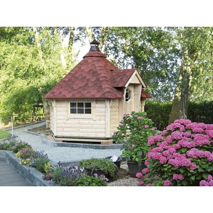 Wolff Finnhaus Grillkota 9 De Luxe A Rot 1 Wolff Finnhaus Grillkota 9 De Luxe A Rot