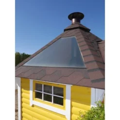 Wolff Finnhaus Grillkota 9 De Luxe Glasdachelement