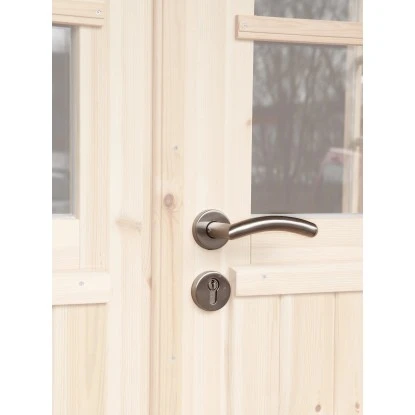 Wolff Finnhaus Holz-Gartenhaus Pulti 34-B Natur BxT: 300 Cm X 240 Cm 2 Wolff Finnhaus Holz-Gartenhaus Pulti 34-B Natur BxT: 300 Cm X 240 Cm – Bild 2