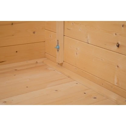 Wolff Finnhaus Holz-Gartenhaus Pulti 34-B Natur Milchglas BxT: 300 Cm X 240 Cm 13 Wolff Finnhaus Holz-Gartenhaus Pulti 34-B Natur Milchglas BxT: 300 Cm X 240 Cm – Bild 13