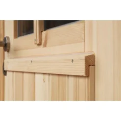 Wolff Finnhaus Holz-Gartenhaus Pulti 34-C Typ 4 Natur 360 Cm X 360 Cm Anbaudach -Vitavia Verkäufe 757851 4726 3