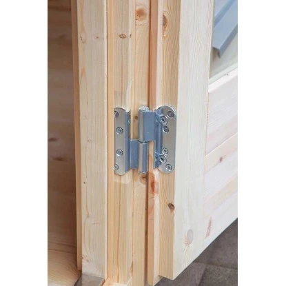 Wolff Finnhaus Holz-Gartenhaus Trondheim 44-B XL Natur BxT:360 Cm X 360 Cm 5 Wolff Finnhaus Holz-Gartenhaus Trondheim 44-B XL Natur BxT:360 Cm X 360 Cm – Bild 5