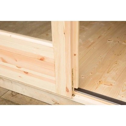 Wolff Finnhaus Holz-Gartenhaus Trondheim 44-B XL Natur BxT:360 Cm X 360 Cm 12 Wolff Finnhaus Holz-Gartenhaus Trondheim 44-B XL Natur BxT:360 Cm X 360 Cm – Bild 12