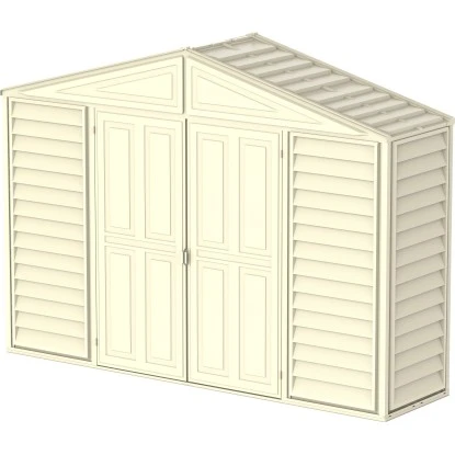 Duramax Kunststoffgerätehaus SidePro 319 Cm X 85 Cm Mit Bodenrahmen 1 Duramax Kunststoffgerätehaus SidePro 319 Cm X 85 Cm Mit Bodenrahmen