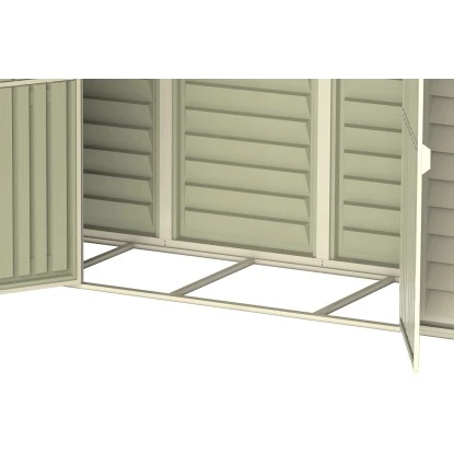 Duramax Kunststoffgerätehaus SidePro 319 Cm X 85 Cm Mit Bodenrahmen 5 Duramax Kunststoffgerätehaus SidePro 319 Cm X 85 Cm Mit Bodenrahmen – Bild 5