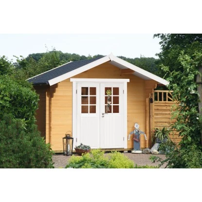 Wolff Finnhaus Holz-Gartenhaus Mona 34-A Natur Geölt BxT: 360 Cm X 350 Cm 1 Wolff Finnhaus Holz-Gartenhaus Mona 34-A Natur Geölt BxT: 360 Cm X 350 Cm