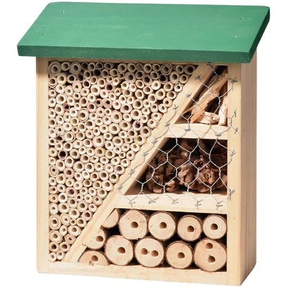 Dobar Insektenhotel Mit Grünem Dach FSC® 1 Dobar Insektenhotel Mit Grünem Dach FSC®