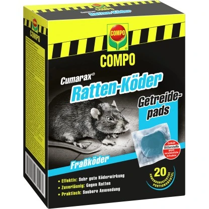 Compo Cumarax Ratten-Köder 200 G 1 Compo Cumarax Ratten-Köder 200 G