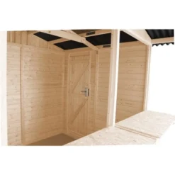 Timbela Marktbude Holz M149 4 M² Mit 2 Theken -Vitavia Verkäufe 7950655 11023400 M149 S 07