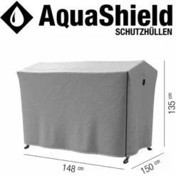 Siena Garden Schutzhülle Hollywoodschaukel AquaShield Hellgrau 148 X 150 X135 Cm -Vitavia Verkäufe 7 1346 d41187 aquashield 4
