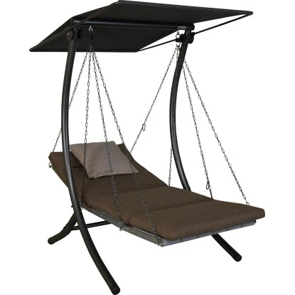 Angerer Hollywoodschaukel 1-Sitzer Luxus Smart Olive 2 Angerer Hollywoodschaukel 1-Sitzer Luxus Smart Olive – Bild 2