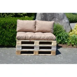 Beo Paletten-Rückenkissen 60 Cm X 40 Cm Kakao -Vitavia Verkäufe 816511 3170 2