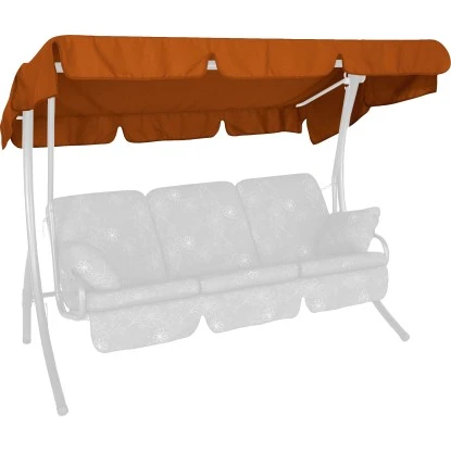 Sonnendach Für Hollywoodschaukel 145 X 210 Cm Terracotta 1 Sonnendach Für Hollywoodschaukel 145 X 210 Cm Terracotta
