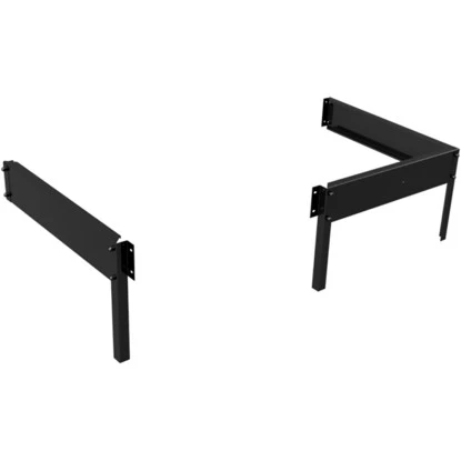 Halls Fundamentrahmen Für Das Gewächshaus Qube Lean-to 24 Schwarz 1 Halls Fundamentrahmen Für Das Gewächshaus Qube Lean-to 24 Schwarz