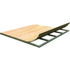 Karibu Fußboden Für Sockelmaß 2,34 M X 3,52 M