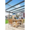 Gutta Terrassendach Premium Anthrazit 510 Cm X 406 Cm VSG 10 Mm