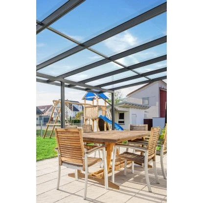 Gutta Terrassendach Premium Anthrazit 812,5 Cm X 306 Cm VSG 10 Mm 1 Gutta Terrassendach Premium Anthrazit 812,5 Cm X 306 Cm VSG 10 Mm