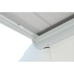 Gutta Unterdachmarkise St. Tropez Weiß 4 M X 4 M Grau Ausladung 2,5 M Motor -Vitavia Verkäufe 843081 4622 7