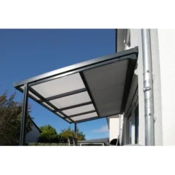 Gutta Unterdachmarkise St. Tropez Anthrazit 4 M X 3 M Grau Ausladung 2,5 M Motor -Vitavia Verkäufe 843082 4622 3