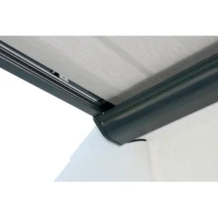 Gutta Unterdachmarkise St. Tropez Anthrazit 4 M X 3 M Grau Ausladung 2,5 M Motor -Vitavia Verkäufe 843082 4622 7