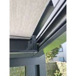 Gutta Unterdachmarkise St. Tropez Anthrazit 4 M X 3 M Grau Ausladung 2,5 M Motor -Vitavia Verkäufe 843082 4622 8