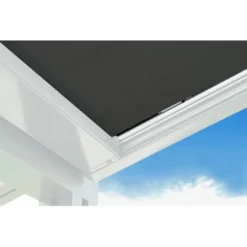 Gutta Unterdachmarkise St Tropez Weiß 3 M X 3 M Dunkelgrau Ausladung 2,5 M Motor -Vitavia Verkäufe 843084 4622 5 1