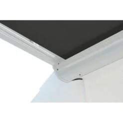 Gutta Unterdachmarkise St Tropez Weiß 3 M X 3 M Dunkelgrau Ausladung 2,5 M Motor -Vitavia Verkäufe 843084 4622 7 1