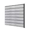Gutta Sichtschutzzaun-Erweiterungsel. Anthrazit 202x186 Cm Schichtst. Betonoptik