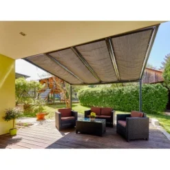 Gutta Seilspannmarkise 945 Mm X 3.900 Mm Graphite F. Premium -Vitavia Verkäufe 843385 4622 6