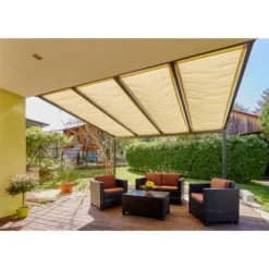 Gutta Seilspannmarkise 1.155 Mm X 3.900 Mm Sandstone F. Standard -Vitavia Verkäufe 843389 4622 3 1