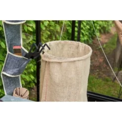 Juliana Ringhalter Für Die Montage An Gewächshausprofilen Schwarz Ø 30 Cm