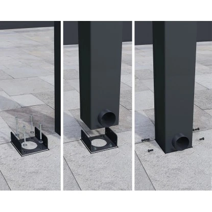 Palram - Canopia Terrassenüberdachung Stockholm 3,4 M X 8,1 M 5 Palram - Canopia Terrassenüberdachung Stockholm 3,4 M X 8,1 M – Bild 5