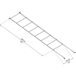 Palram Sonnensegel Für Palram Terrassenüberdachung 3 M X 3,05 M -Vitavia Verkäufe 852937 4695 7