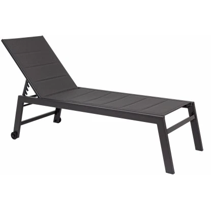 Bizzotto Rollen-Liege Hilde Anthrazit 1 Bizzotto Rollen-Liege Hilde Anthrazit