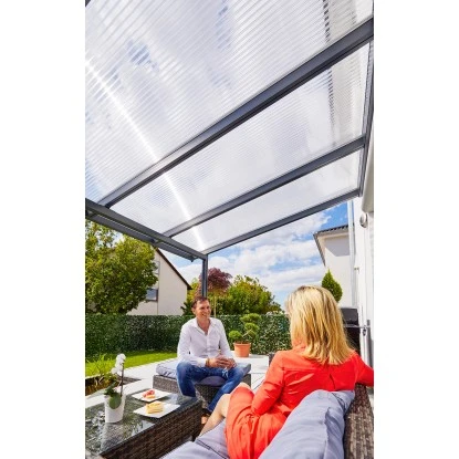 Gutta Terrassendach Prem. Anthrazit Stegpl. PC Streifen Weiß 5.100 Mm X 3.060 Mm 3 Gutta Terrassendach Prem. Anthrazit Stegpl. PC Streifen Weiß 5.100 Mm X 3.060 Mm – Bild 3