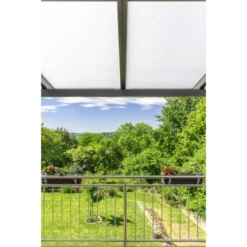 Gutta Terrassendach Prem. Anthrazit Stegpl PC Streifen Weiß 10.140 Mm X 4.060 Mm 17 Gutta Terrassendach Prem. Anthrazit Stegpl PC Streifen Weiß 10.140 Mm X 4.060 Mm -Vitavia Verkäufe 858133 4622 4