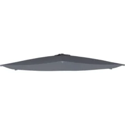 Bespannung Für Sonnenschirm Des Gartenmöbel-Sets Travessa Grau 260 Cm X 260 Cm