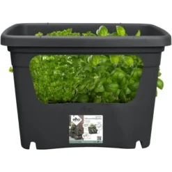 Elho Anzuchttopf Green Basics Living Schwarz 35,7 Cm X 50,9 Cm X 35,1 Cm -Vitavia Verkäufe 8711904494490 4667 04