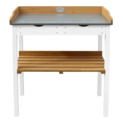 Axi Pflanztisch Mit 2 Schubladen Braun Weiß 76 Cm X 37 Cm 92 Cm 26 Axi Pflanztisch Mit 2 Schubladen Braun Weiß 76 Cm X 37 Cm 92 Cm -Vitavia Verkäufe 8717973938149 1737 IWB 05