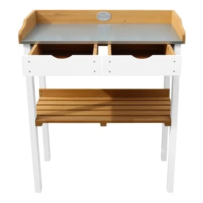 Axi Pflanztisch Mit 2 Schubladen Braun Weiß 76 Cm X 37 Cm 92 Cm 12 Axi Pflanztisch Mit 2 Schubladen Braun Weiß 76 Cm X 37 Cm 92 Cm – Bild 12