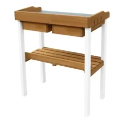 Axi Pflanztisch Mit 2 Schubladen Braun Weiß 76 Cm X 37 Cm 92 Cm 28 Axi Pflanztisch Mit 2 Schubladen Braun Weiß 76 Cm X 37 Cm 92 Cm -Vitavia Verkäufe 8717973938149 1737 IWB 07